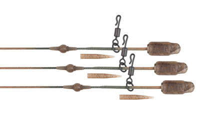 Kit Montage Fox Edges Camo Heli-Clip 50lbs Leadcore (par 3) - description 01