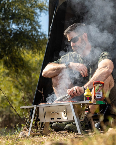 Barbecue Trakker Armolife SS Folding BBQ - description 04