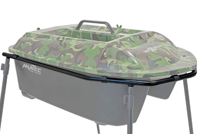 Support Bateau Bait Boat Pod Basic Inox Noir pour Anatec Maxboat - description 02