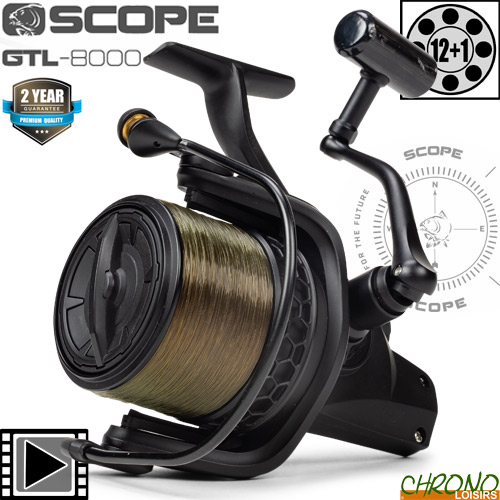 Nash Scope Gtl Reel Chrono Carp