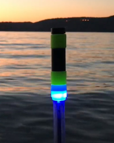 Tête Atropa Supplémentaire Atrotube V2 Lumineuse Bleu / Orange Fluo  - description 03