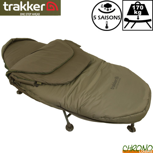 Bed chair trakker levelite oval v2 system 6 pieds 5 saisons Chrono