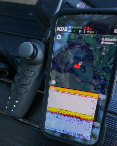 Bateau Amorceur BeeTackle Icon Edition Urban Camo Echo GPS - description 15