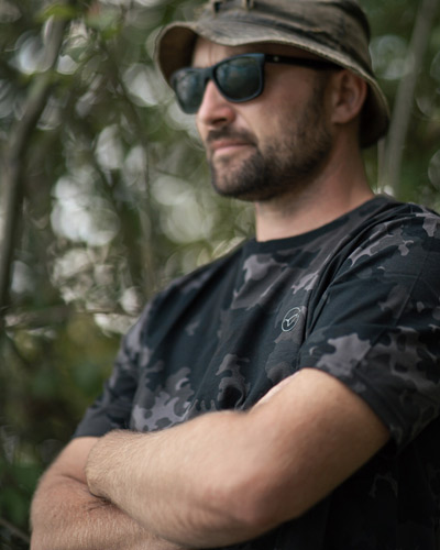 T-Shirt Korda Black Kamo Tee - description 01