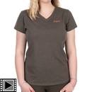 fox-women-v-neck-t-shirt