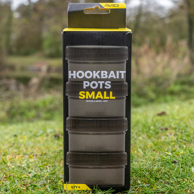 Pot de Trempage Avid Carp Hookbait Pots Small (les 4) - description 08