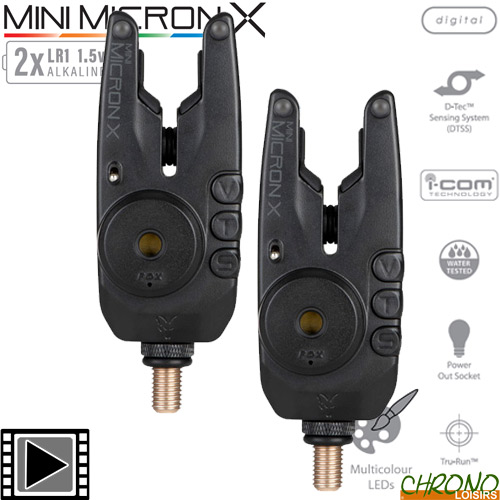 Detecteur fox mini micron x coque les 2 – Chrono Carpe