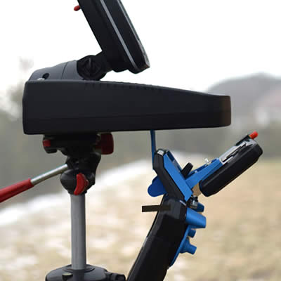 Support Ecran X-Pilot Bait Boat Pod pour télécommande Jamara/Flysky T6K Black - description 01