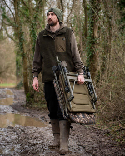 Pack Bed Level Chair Fox Camolite XL - description 18