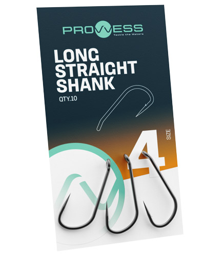 Hameçon Prowess Straight Long Shank (par 10) - description 01