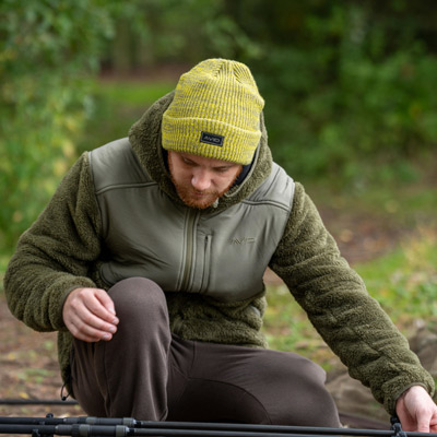 Bonnet Avid Carp Marl Knit Yellow - description 05