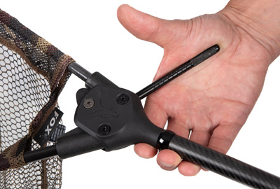 Epuisette Fox Lever-Lok Landing Net 42'' manche 2 parties - description 02