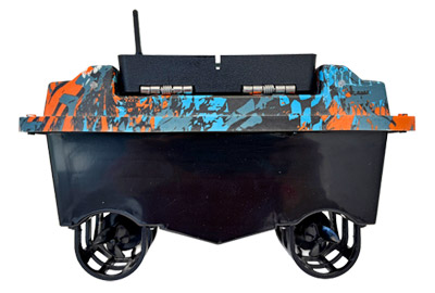 Bateau Amorceur CCarp Flash Boat Blue & Orange (Occasion) - description 06