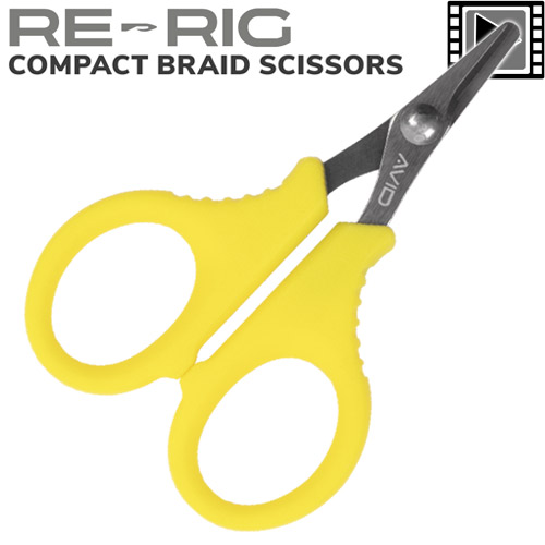 Ciseaux Avid Carp Re-Rig Compact Braid Scissors | Chronocarpe