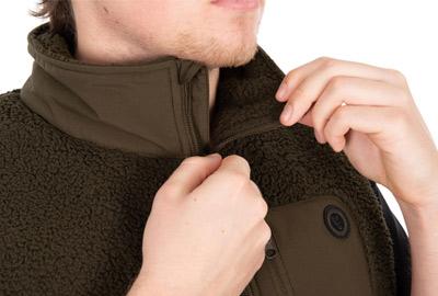 Gilet sans Manches Fox Olive Sherpa Hybrid - description 03