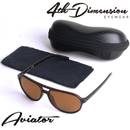 lunettes-polarisantes-korda-aviator-tortoise-brown
