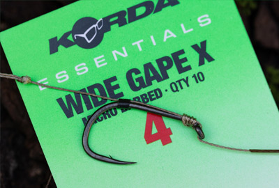 Hameçon Korda Essentials Wide Gape X (par 10) - description 06