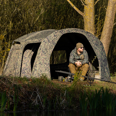 Trakker Tempest RS Brolly Camo 1 man (Full Shelter + Social Cap) - description 15