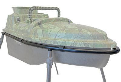 Support Bateau Bait Boat Pod Basic Inox Noir pour Anatec Monocoque S - description 02