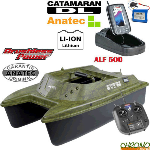 anatec catamaran avec echosondeur