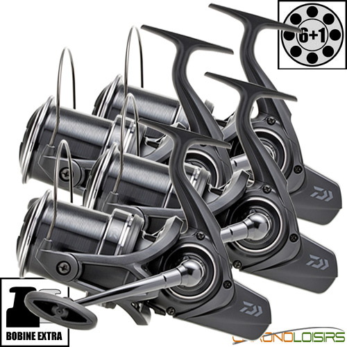 Moulinet Daiwa Emblem 45 SCW 5000 QD-OT Édition UK - Pour Pêche Sportive