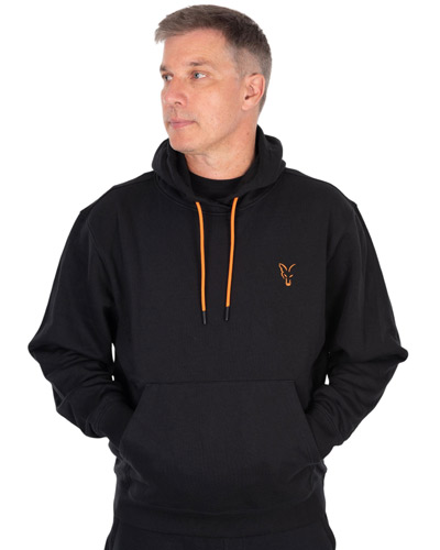 Sweat Fox Classic Hoody Black/Orange - description 01