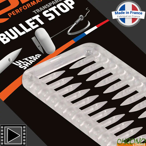 ROK Bullet Stop Transparent (x40) | Chronocarp