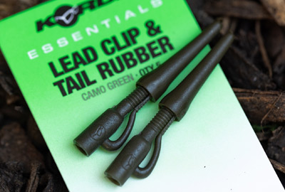 Clip Plomb Korda Essential Lead Clips & Tail Rubber (par 5) - description 01