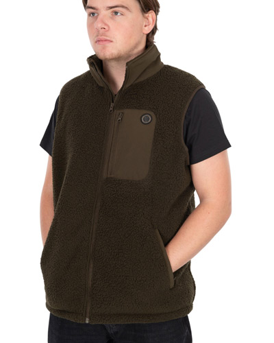 Gilet sans Manches Fox Olive Sherpa Hybrid - description 01