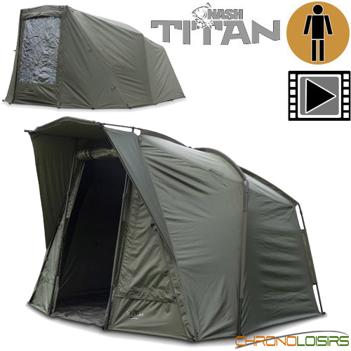 Abri Nash Scope – Déploiement Rapide, 1 Place, 4 Saisons, Imperméable, Vert