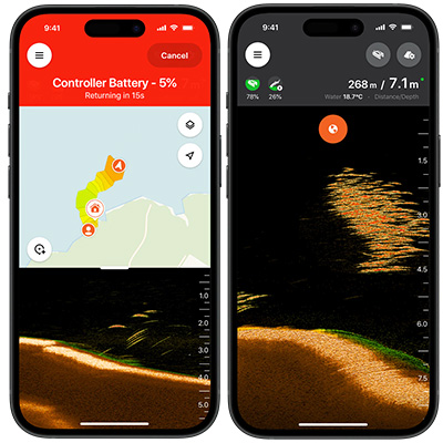 Bateau Amorceur Deeper Quest Echo GPS + Down Scan - description 04