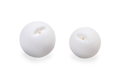 Bouillette Korda Plastic Pop Up Banoffee White 14mm (par 9) - description 02