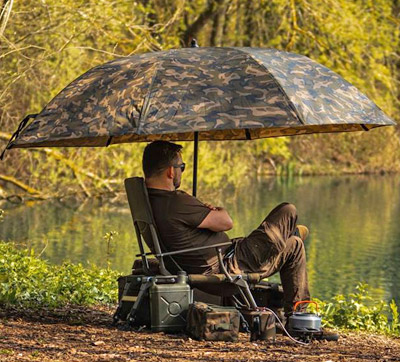 Parapluie Fox Camo Brolly 60 Chronocarpe