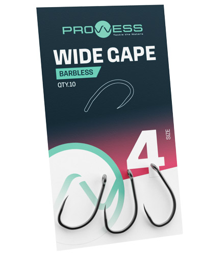 Hameçon Prowess Wide Gape Sans Ardillon (par 10) - description 01