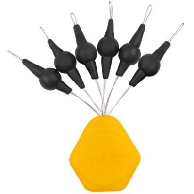 Perle Avid Carp Outline Tungsten Leader Heli Beads (par 6) - description 01