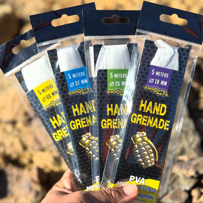 Kit Filet PVA Pro Elite Hand Grenade 5m (Recharge seule) - description 01