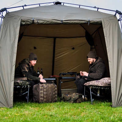 Abri Nash Bank Life Gazebo (Abri + Surtoile Skull Cap) - description 06