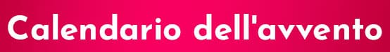 Calendrier de l'avent