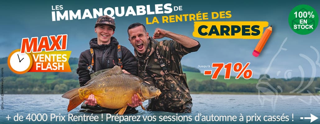 C'est la rentrée des carpes