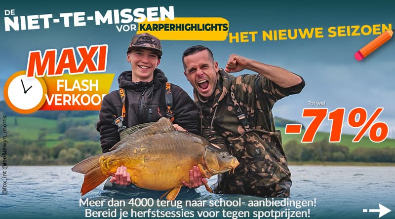 Het is weer tijd voor de karpers om naar school te gaan