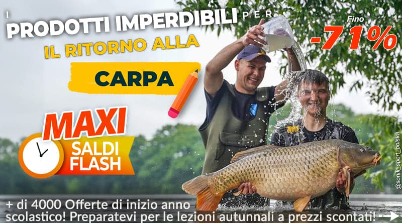 È tornato a scuola per le carpe