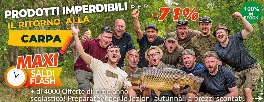 È tornato a scuola per le carpe